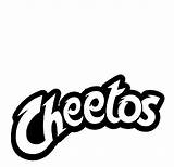 Cheetos Coloring Pages Logo Chester Trending Days Last Logos sketch template