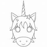 Einhorn Unicornio Eenhoorn Masks Maske Ausmalen Unicorno Ausmalbild Masken Mascara Masker Supercoloring Kleurplaten Molde Unicornios Karneval Vorlagen Malvorlage Malen Máscara sketch template