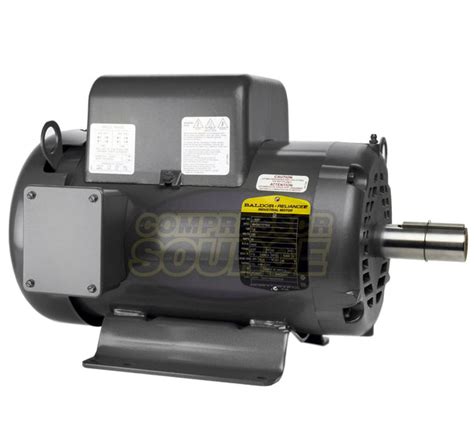 baldor  hp single phase electric compressor motor  frame   compressor source