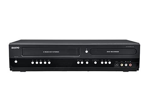 Sanyo Instantly Convert Vhs Tapes To Dvds Vcr Player