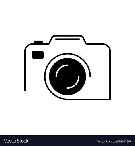 camera royalty  vector image vectorstock