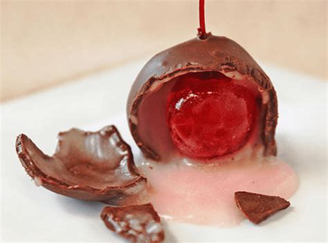 homemade chocolate covered cherries
