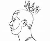 Drake Coloring Pages Rapper Printable Kids Crown Clipart Print Color Drak Drawings Book Template Amazing Birijus Adult Getcolorings Designlooter Clipground sketch template