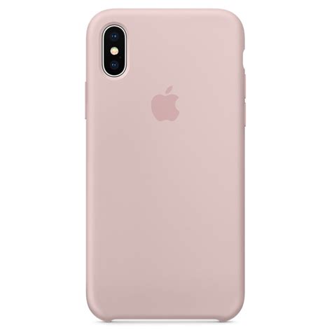 apple coque en silicone rose des sables apple iphone  coque telephone garantie  ans ldlc