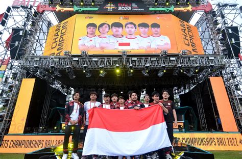 borong  emas indonesia jadi juara umum kejuaraan esport dunia