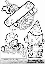 Coloring Tower Bloons Monkey Pages Colouring Group Printerkids sketch template