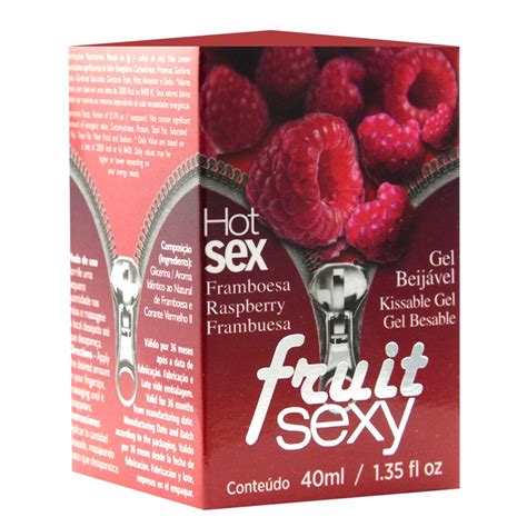 fruit sexy gel comestível 40ml intt