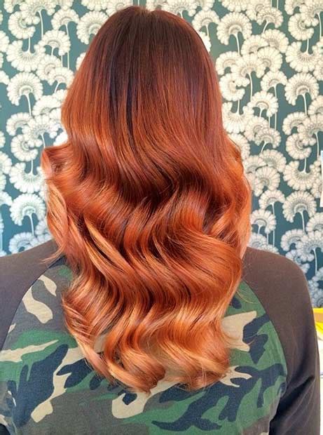 25 copper balayage hair ideas for fall page 2 of 3 stayglam