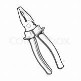 Pliers Clipart Star Clipground sketch template