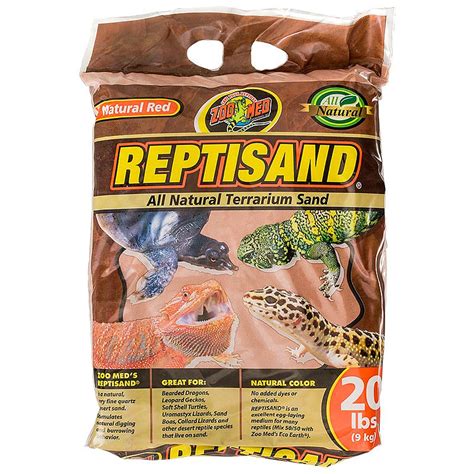zoo med reptisand natural red