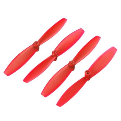 pcs propellers props blades replacement  parrot mini drone parts black red ebay