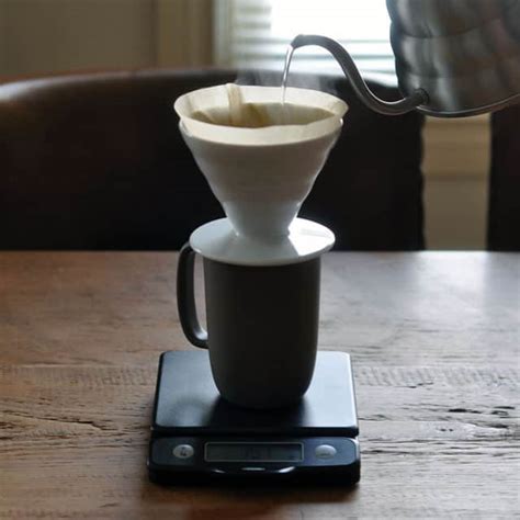 coffee pour  coffee brewing