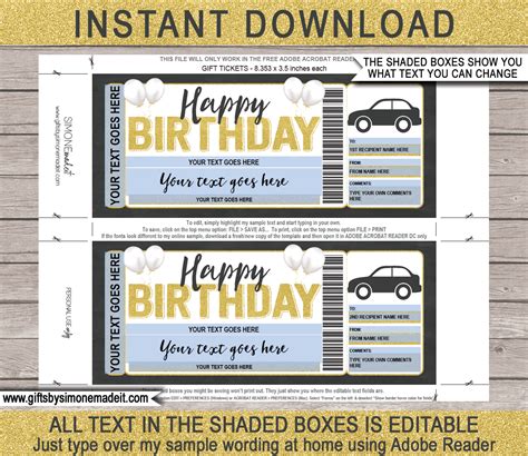 driving lesson gift certificate template  printable templates