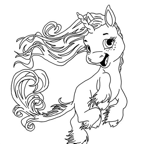 coloring pages   pony unicorn shopping
