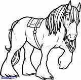 Horse Coloring Pages Clydesdale Friesian Color Shire Drawing Printable Horses Kids Clipartmag Getcolorings Rearing sketch template