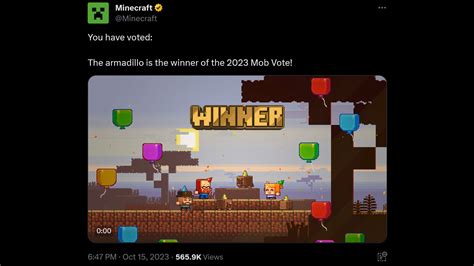 minecraft mob vote result reveals   addition   game