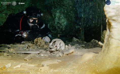 Giant Sloth And Human Bones Found In The World S Largest Underwater
