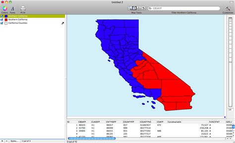 california splitting ways cartographica