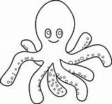 Octopus Clipartix Related sketch template