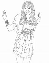 Hannah Montana Coloring Pages Printable Color Coloringme Getcolorings Samuel Template Trend Comments sketch template