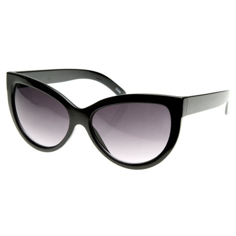 womens designer high temple modern cat eye sunglasses zerouv
