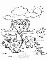 Coloring Pages Exercise Ruff Kids Dave Sprout Tweet Preschoolers Kid Print Getcolorings Getdrawings 64kb 3300px 2550 1410 sketch template