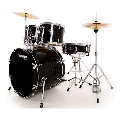 mapex tornado rock drum kit black  world