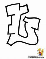 Coloring Graffiti Pages Letter Abc Alphabet Sheet Library Clipart sketch template