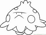 Shroomish Pokémon Coloringpages101 sketch template