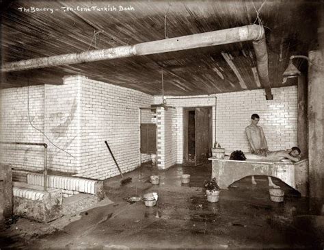 10 cent turkish bath in new york s bowery district circa 1910 8x10