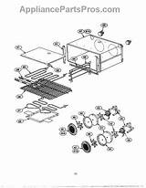 Oven Convection Parts Thermador Appliancepartspros sketch template