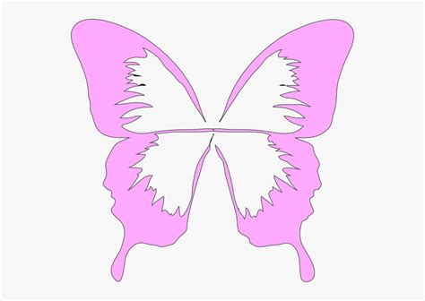 butterfly wings clip art  transparent clipart clipartkey