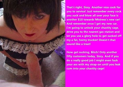 sissycocksucker in gallery sissy cuckold femdom humiliation captions picture 3 uploaded by