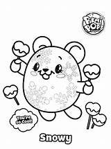 Coloring Pikmi Pops Pages Colouring Snowy Pop Printable Color Kids Info Print Sheet Fun Votes Getcolorings Xcolorings sketch template