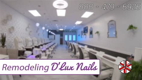 remodeling dlux nail spa youtube