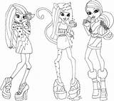 Coloring Monster High Pages Baby Kids Colouring Comments sketch template