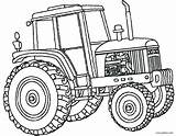 Coloring Trailer Pages Truck Tractor Getcolorings Tractors sketch template