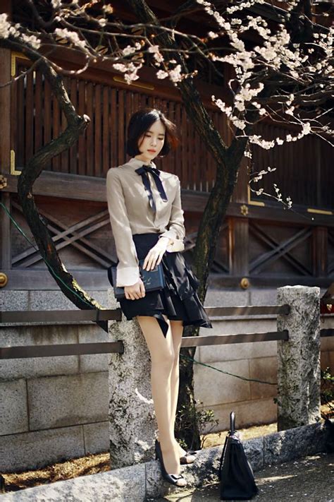 yoon seon yeong beautiful fashion cute fashion girl