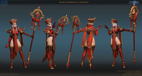 Artstation Sally Whitemane First Keeper Warcraft Characters
