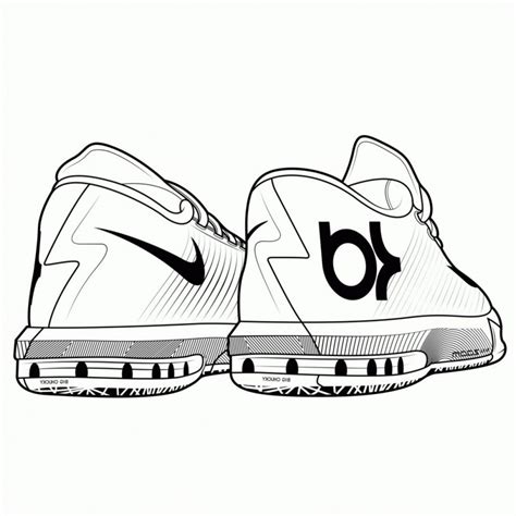 basketball shoes coloring pages coloring home