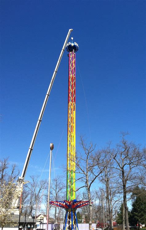 Newsplusnotes Six Flags Great Adventure Tops Off Skyscreamer
