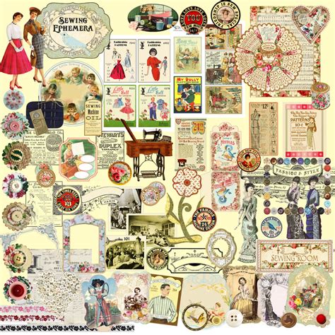crafty secrets heartwarming vintage ideas  tips  sewing ephemera