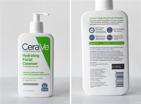 basics  cerave hydrating facial cleanser pm facial moisturizing