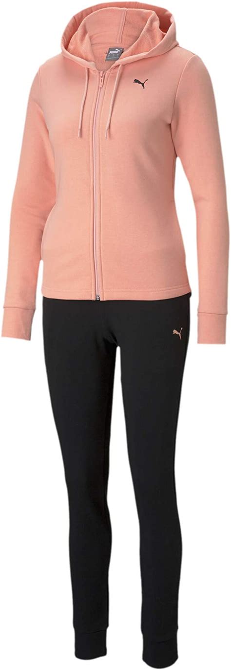 puma womens classic hd sweat suit tr track suit amazoncouk clothing
