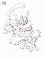 Greninja Pokemon Frogadier Pokémon Getcolorings Strongest Wickedbabesblog sketch template
