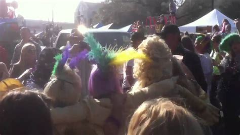 Old Drunk Ladies At Mardi Gras 2011 Part 2 Youtube