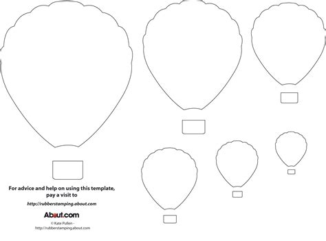 balloon zilla pic  printable balloon template
