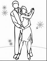Jazz Dance Coloring Pages Getdrawings Drawing sketch template