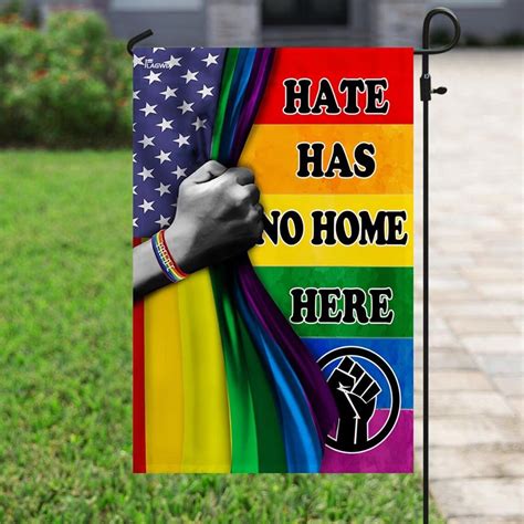 lgbt flag hate has no home heart love is love lgbt pride etsy