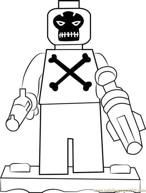 lego crossbones printable coloring page  kids  adults